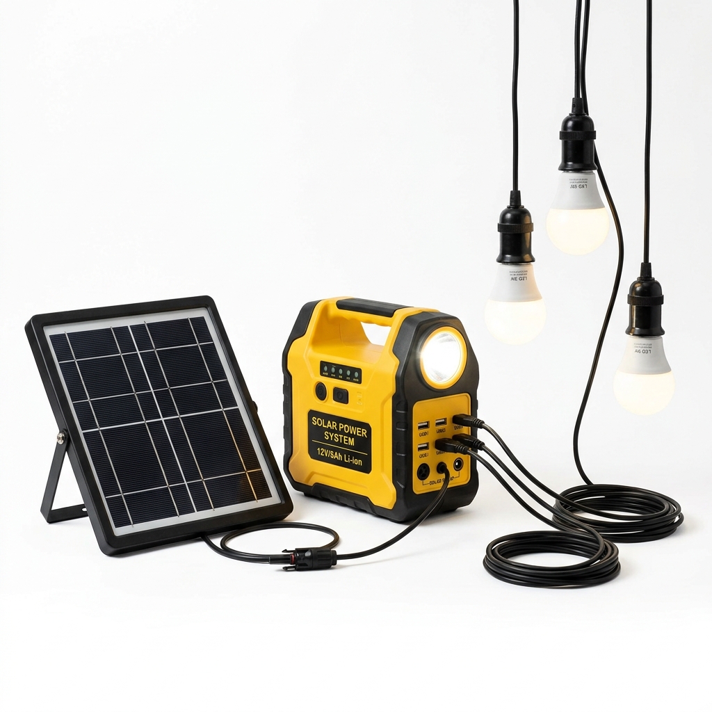 Portable Solar Lighting System